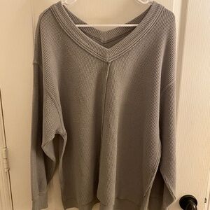 Aerie Waffle Knit Pullover